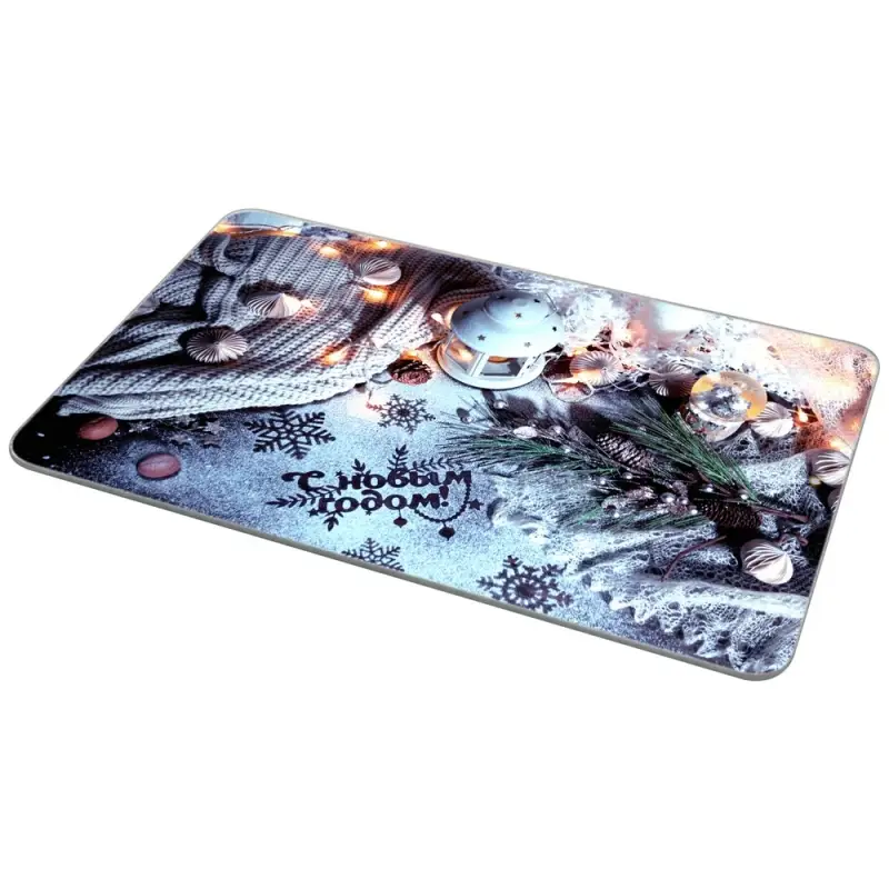 Доска разделочная Подставка под горячее С Новым годом 18х28 см (ассортимент)