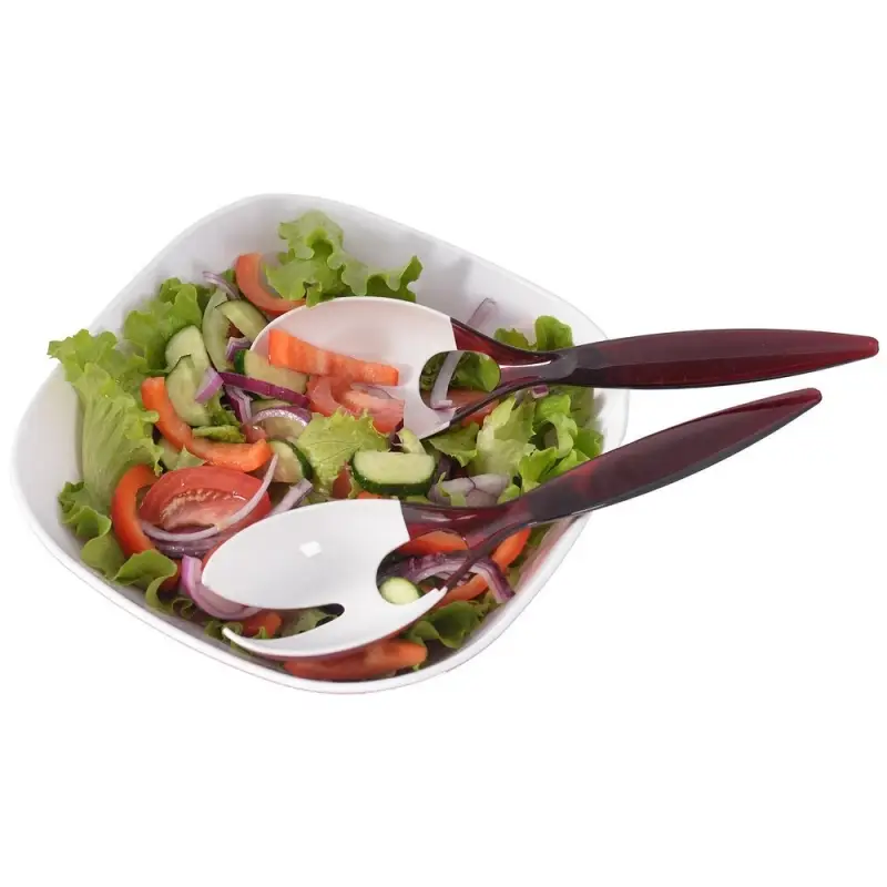 Ложка с вилкой для салатов Дуо (ассортимент)