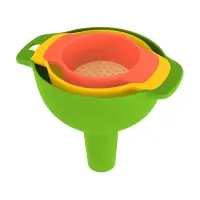 Воронки набор 3шт диаметр 6см 8см 9,5см