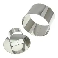 Кулинарная форма Круг с крышкой прессом