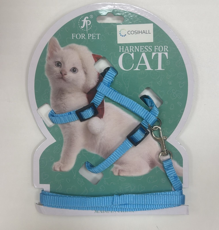 Шлейка голубая