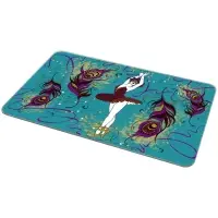 Разделочная доска подставка под горячее Карнавал 18х28см (ассортимент)