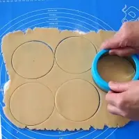 Форма для печенья, набор 2 шт, "Круглый дуэт"