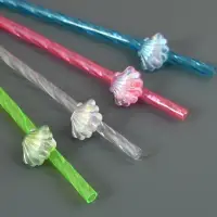 Трубочки для коктейля Ракушки 4 шт