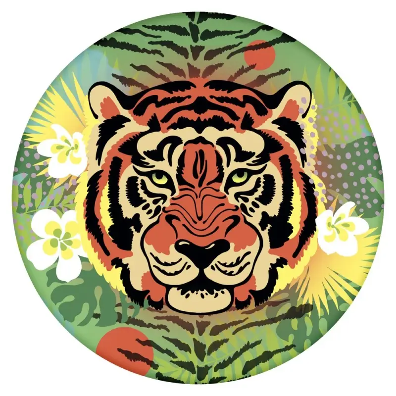 Подставка под горячее Ауф Тигр диаметр 20 см (ассортимент)