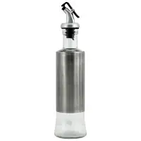 Бутылка для масла с дозатором Металлик объем 300 мл