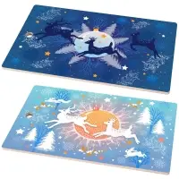 Разделочная доска Волшебный олень 29х17см (ассортимент)