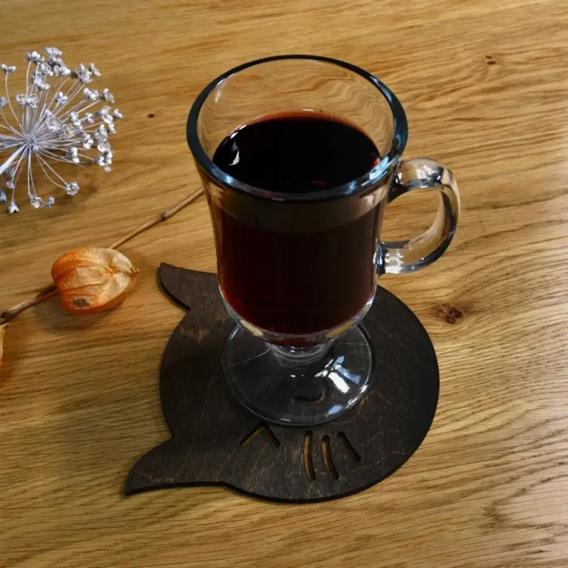 Подставка под горячее Кот