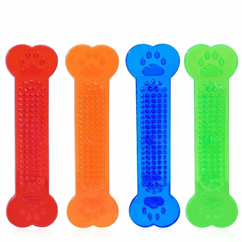 Резиновая кость 2 шт (цвет в ассортименте)