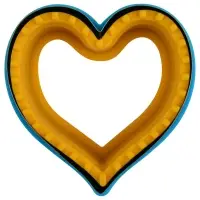 Форма для печенья, набор 2 шт, "Сердечный дуэт"