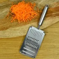 Терка для корейской моркови металлическая 28х9 см