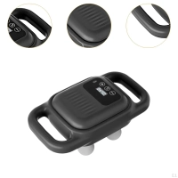 Четырехголовый пистолет для массажа (цвет в ассортименте)