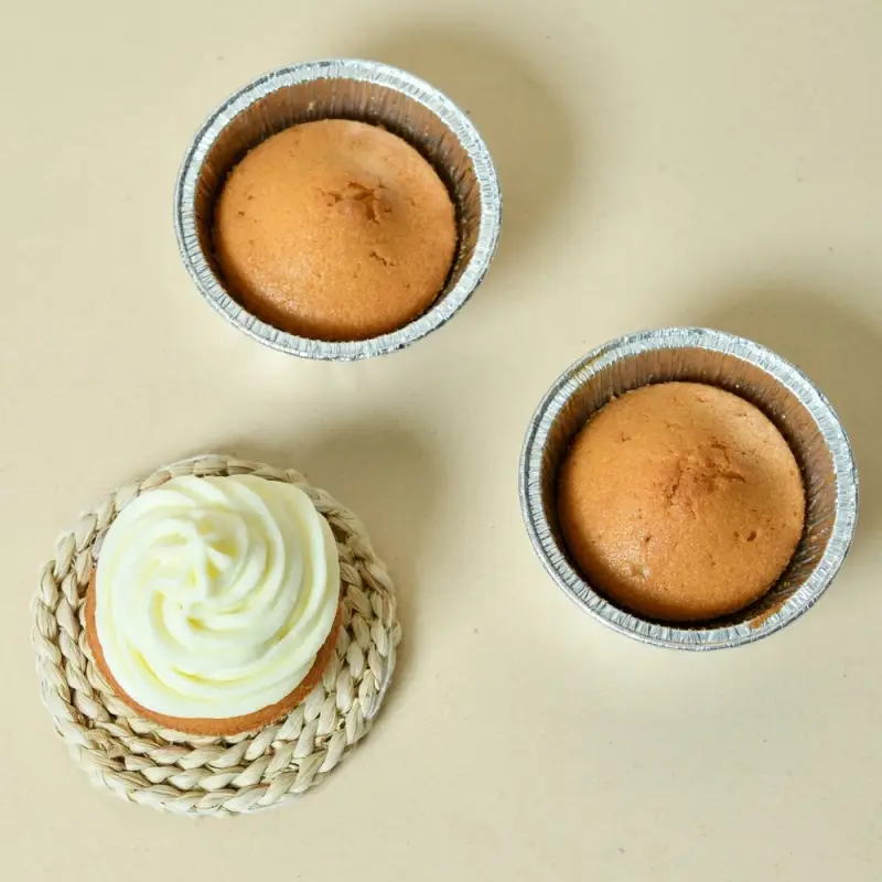 Формы для маффинов одноразовые 6 шт, диаметр 7,5см, высота 4см, 100мл