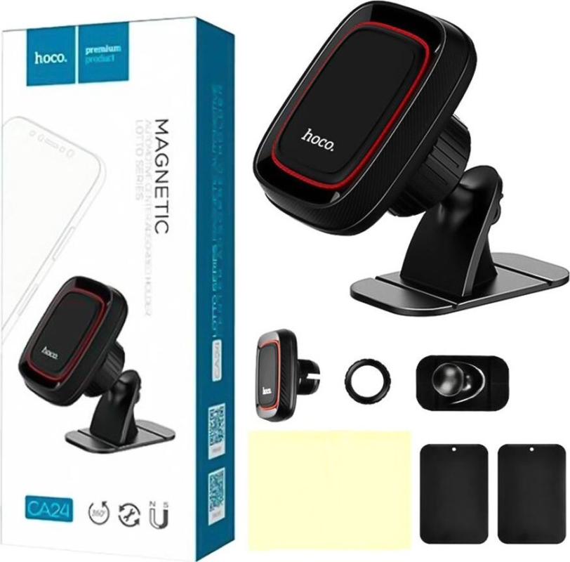 Магнитный автомобильный держатель Hoco CA24