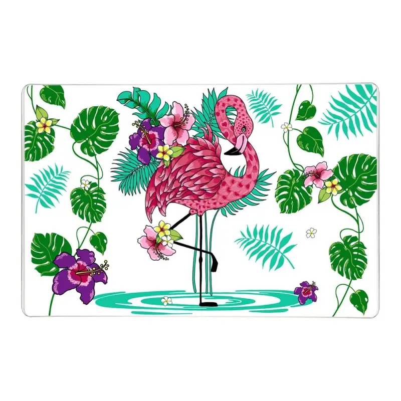 Доска разделочная Подставка под горячее Фламинго 18х28см (ассортимент)