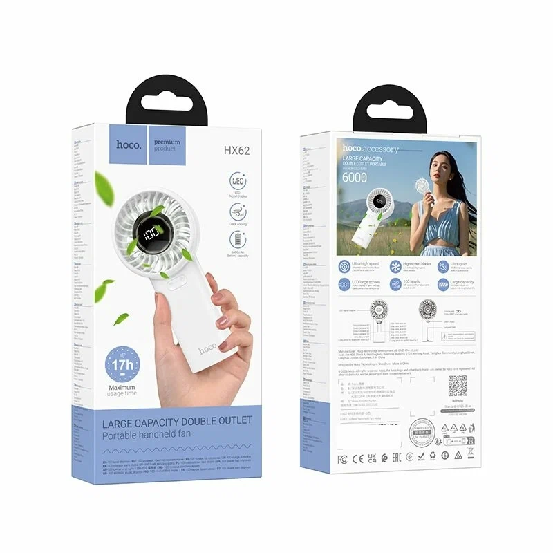 Портативный вентилятор Hoco HX62