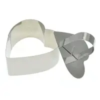 Кулинарная форма "Сердце" с крышкой-прессом