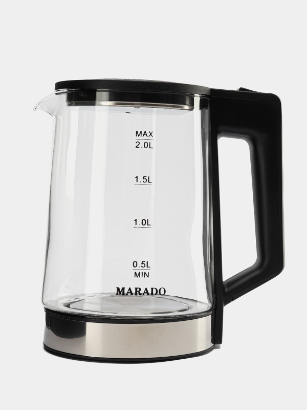 Чайник электрический стеклянный MA-0614 2л