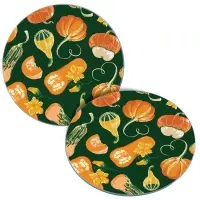 Доска разделочная Подставка под горячее Тыквы 20 см