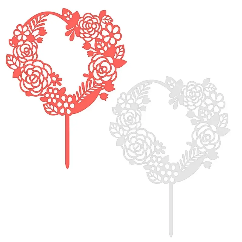 Топпер для украшения Сердце