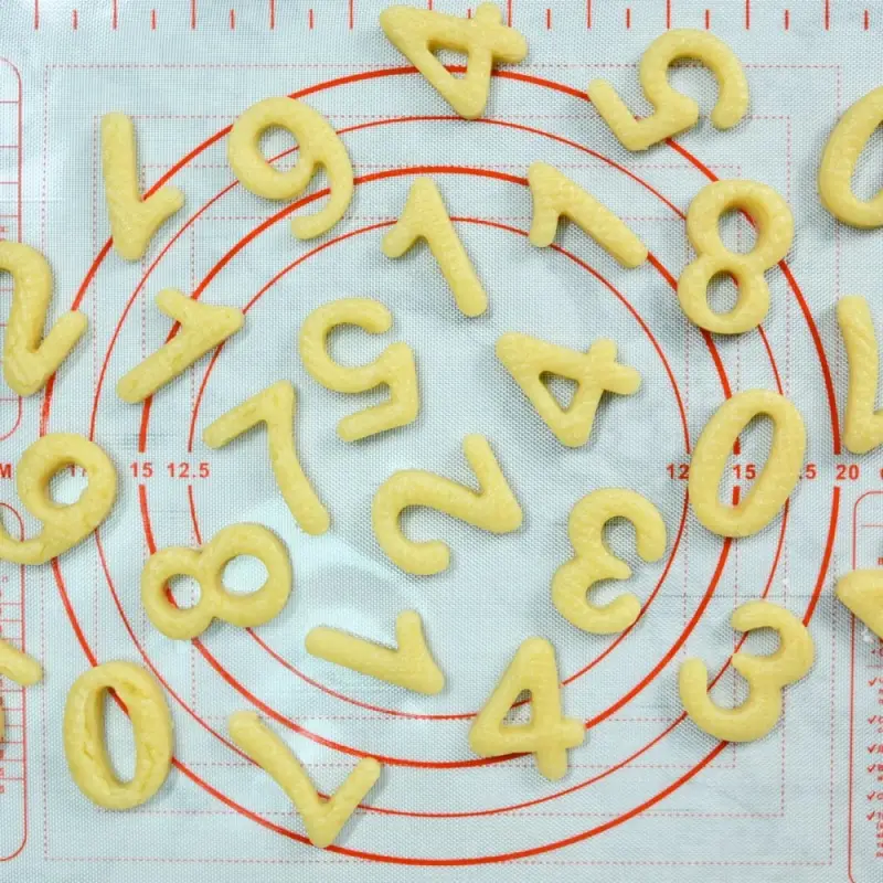 Коврик для выпечки с разметкой 60х40 см