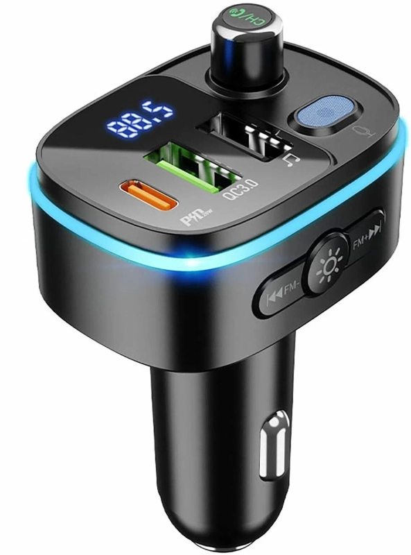 FM-модулятор автомобильный Hoco E62