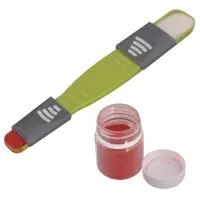 Мерная ложка двухсторонняя с регулируемой шкалой 22 см