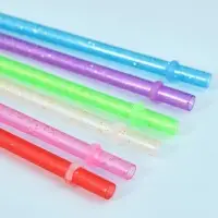 Трубочки для коктейля Блестки 6 шт