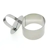 Кулинарная форма Круг с крышкой прессом