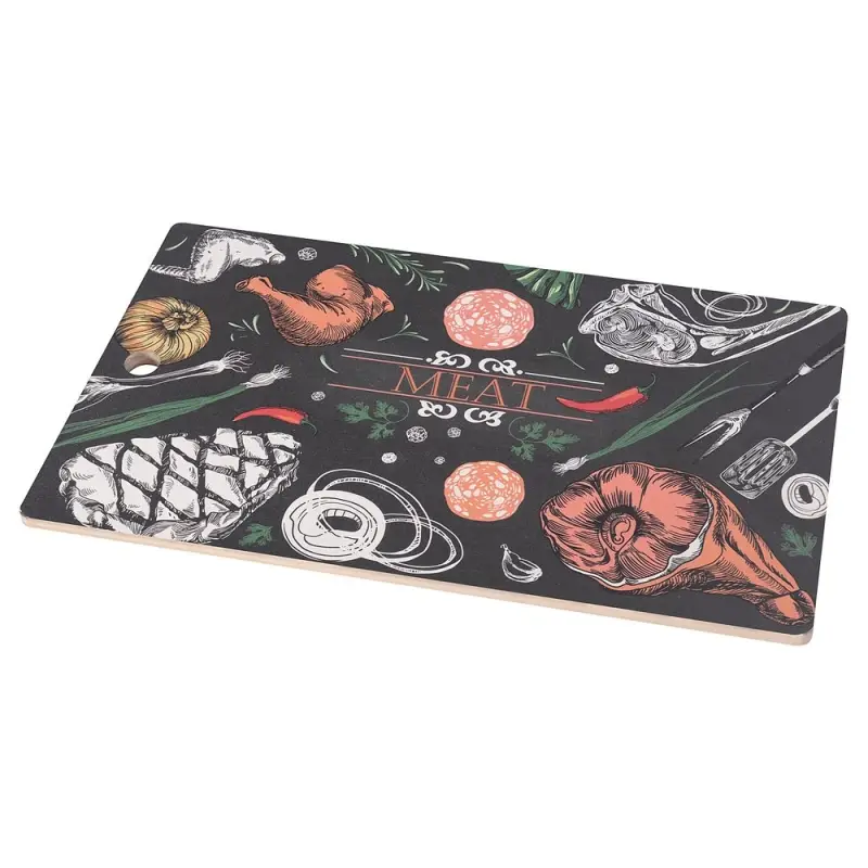 Доска разделочная Мясное меню 29х17см