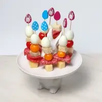 Шпажки для канапе Пасхальные яйца 24 шт