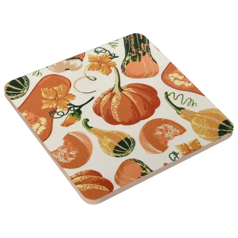Подставка под горячее Тыквы 14х14 см (ассортимент)