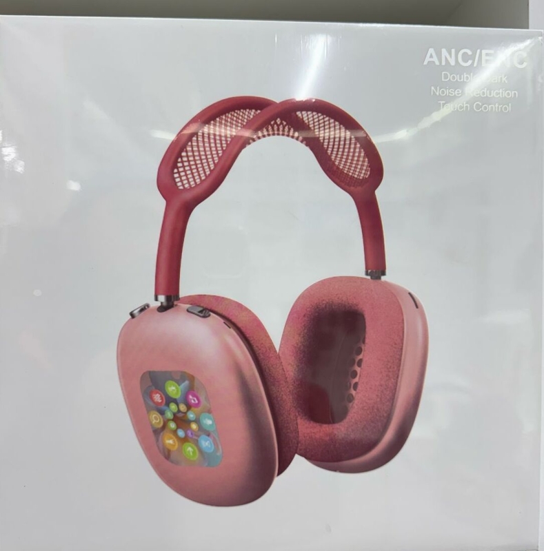 Наушники ANC ENC Max розовые