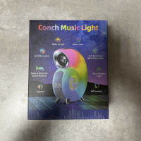 Ночник детский с подсветкой и колонкой Улитка