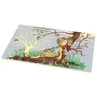 Разделочная доска Дракон весельчак 29х17 см (ассортимент)