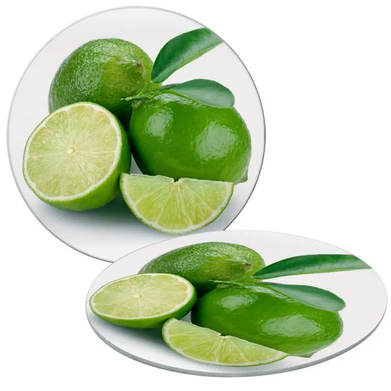 Разделочная доска подставка под горячее Лайм  20см