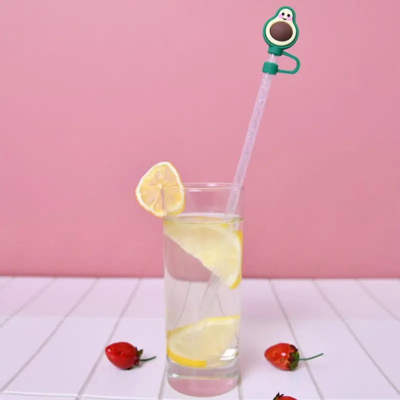 Колпачки для коктейльных трубочек Фруктик 4 шт