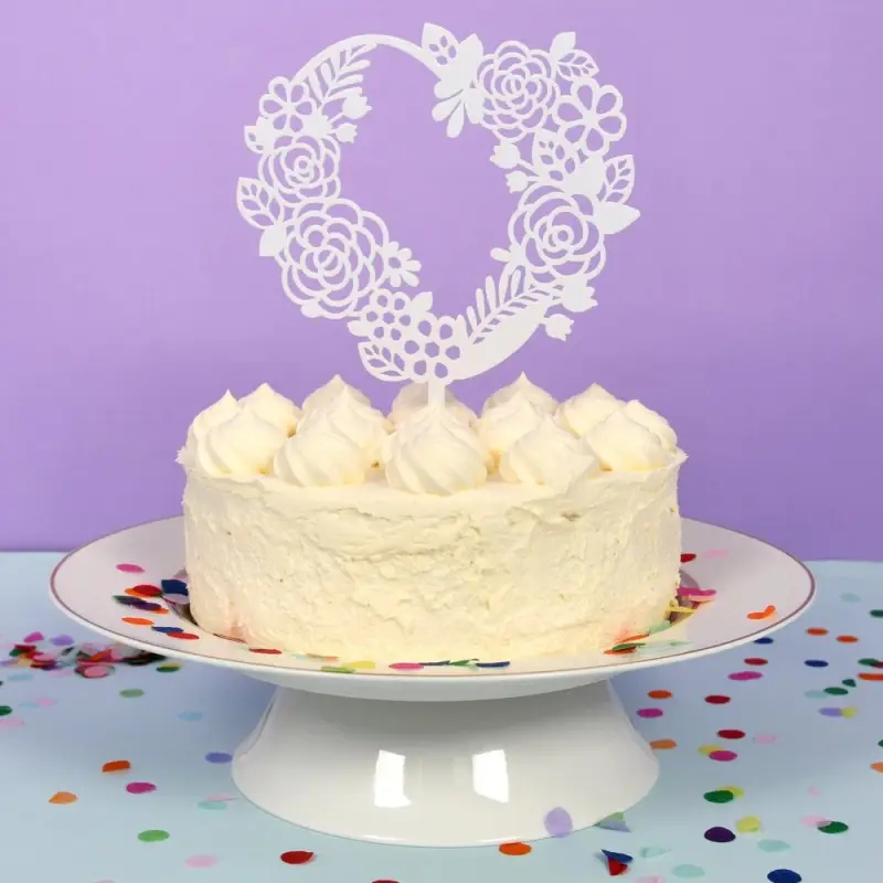 Топпер для украшения Сердце