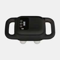 Четырехголовый пистолет для массажа (цвет в ассортименте)