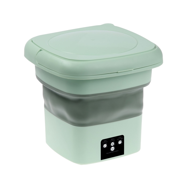 Портативная мини-стиральная машина с ведром 6 л (цвет в ассортименте)