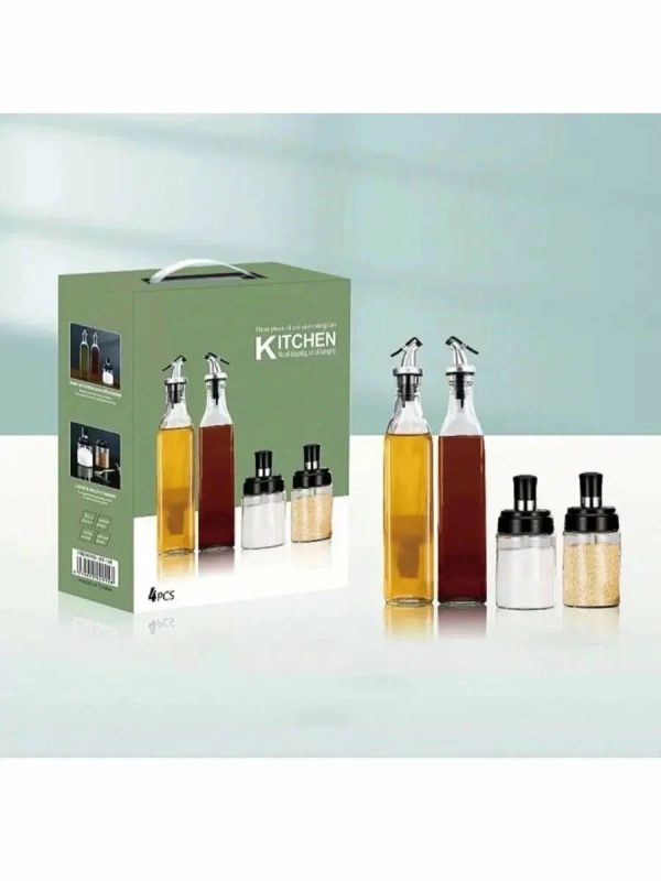 Набор баночек и бутылочек для кухни