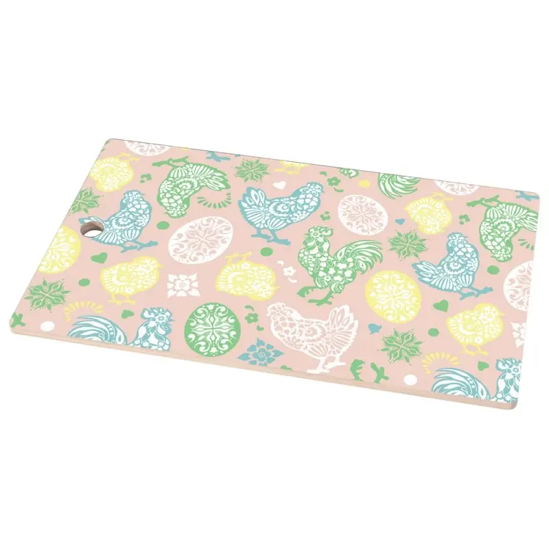 Доска разделочная Цветная Пасха 29х17 см (ассортимент)