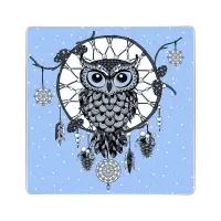 Разделочная доска подставка под горячее Скандинавия 18х18см (ассортимент)