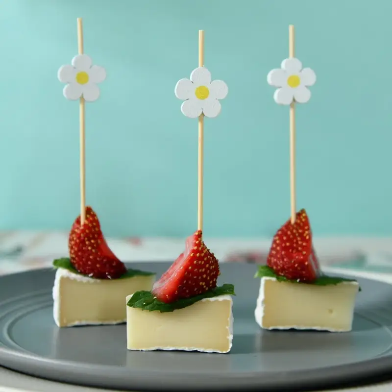 Шпажки для канапе Ромашки 24 шт