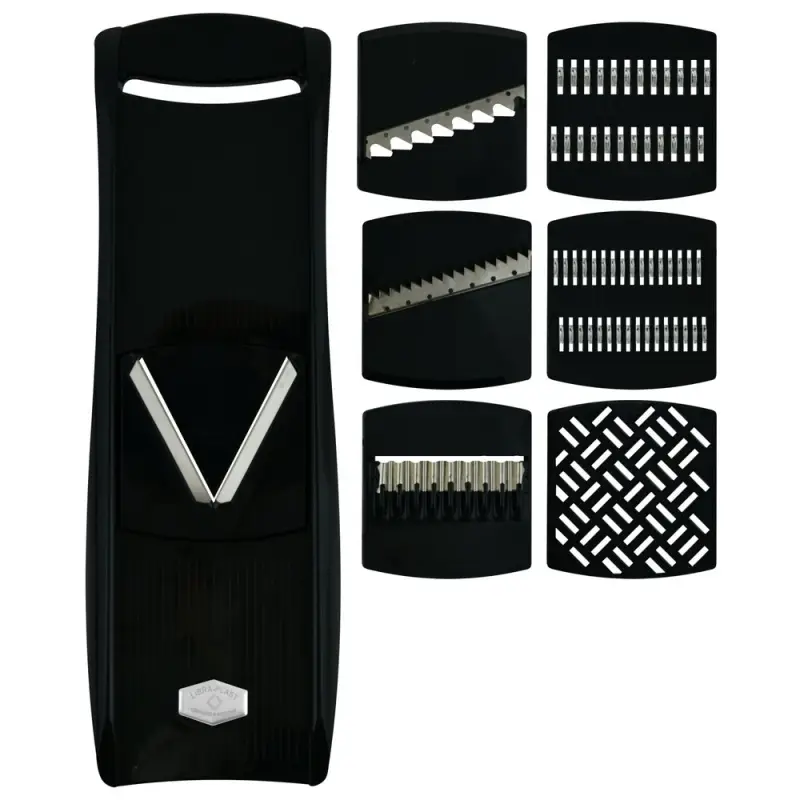 Терка с 7 насадками черная