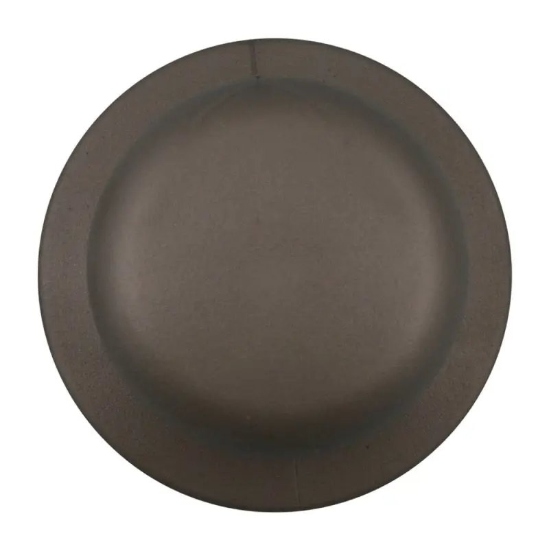 Ручка для крышки с саморезом серая диаметр 6 см