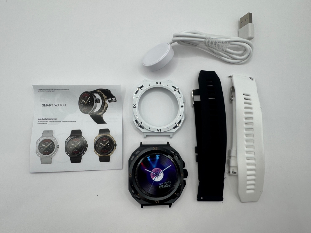 Смарт-часы X2 PLUS черно-белые