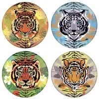 Подставка под горячее Ауф Тигр диаметр 20 см (ассортимент)
