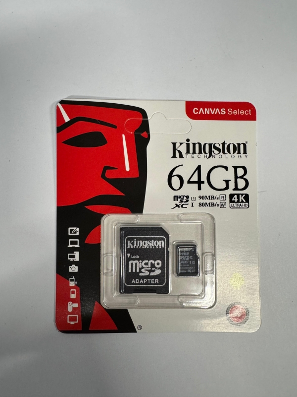 Карта памяти micro SD 64 Гб