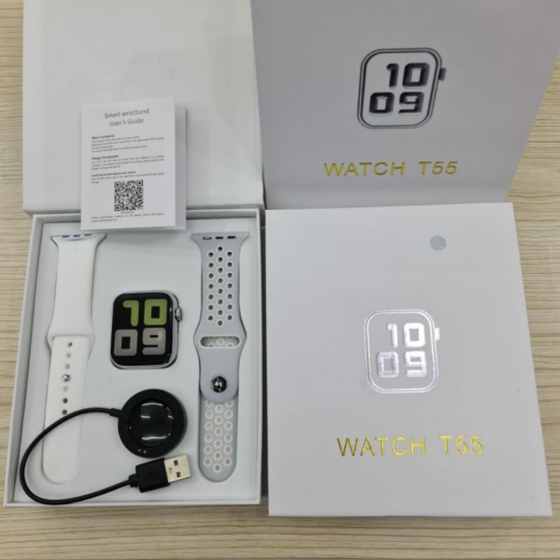 Умные часы Smart Watch T55 (цвет в ассортименте)